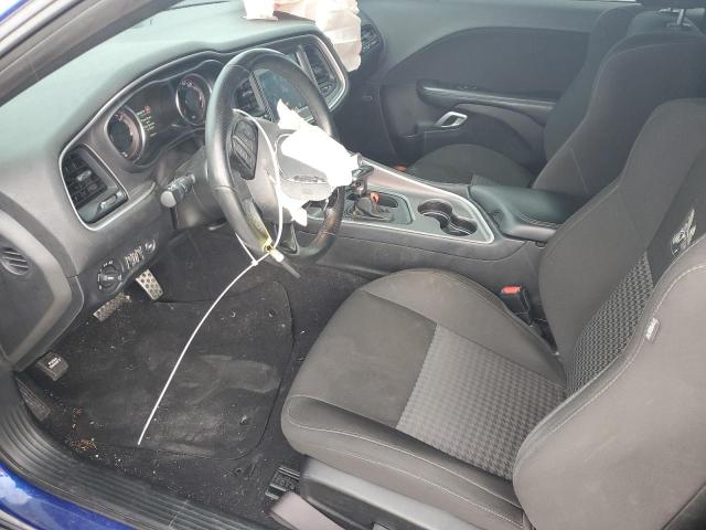 2C3CDZFJ7MH599507 - 2021 DODGE CHALLENGER R/T SCAT PACK BLUE photo 7