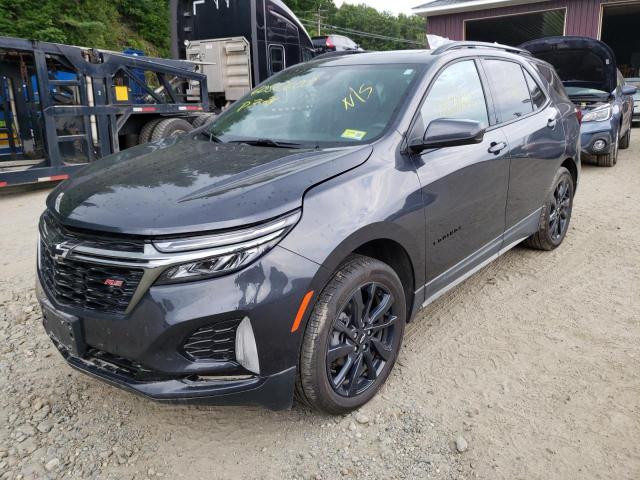 2GNAXWEV6N6151907 - 2022 CHEVROLET EQUINOX RS GRAY photo 1