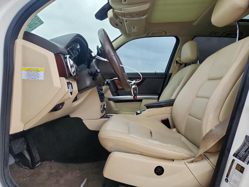 WDCGG5HB2EG257070 - 2014 MERCEDES-BENZ GLK 350 WHITE photo 7
