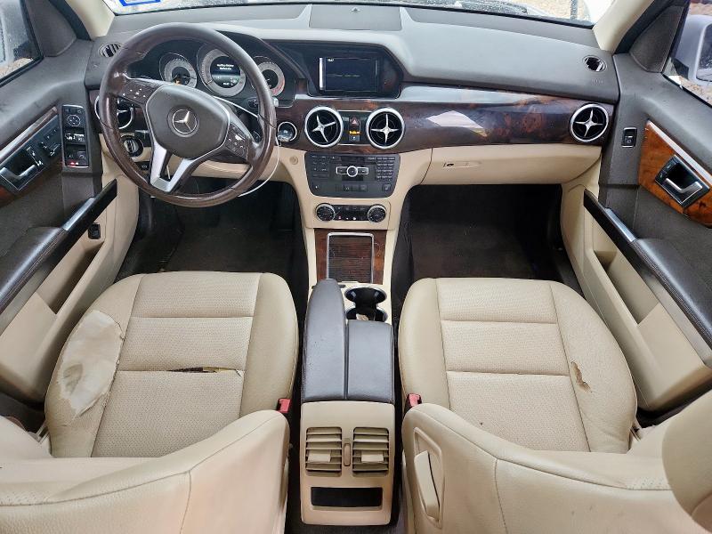 WDCGG5HB2EG257070 - 2014 MERCEDES-BENZ GLK 350 WHITE photo 8