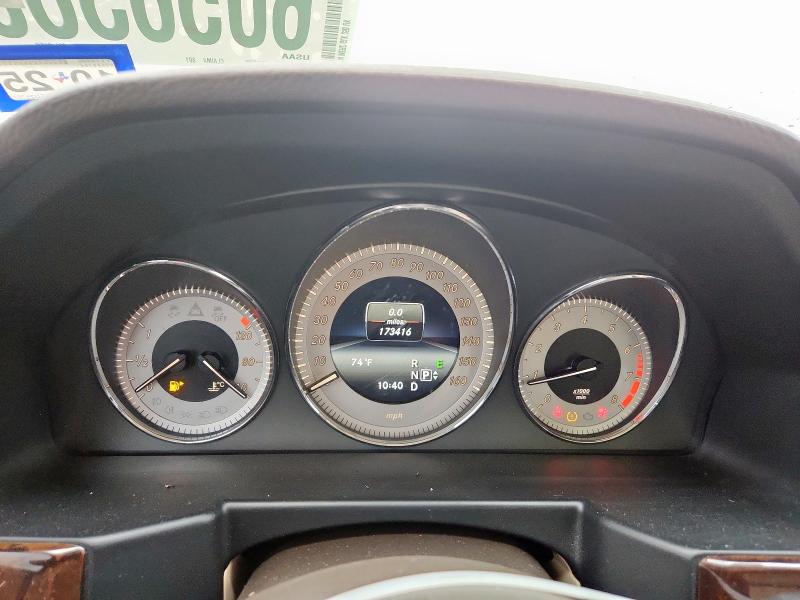 WDCGG5HB2EG257070 - 2014 MERCEDES-BENZ GLK 350 WHITE photo 9