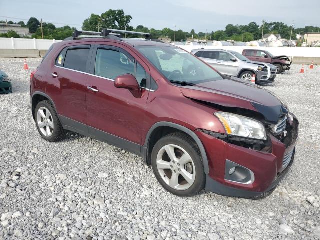 3GNCJRSB5GL124251 - 2016 CHEVROLET TRAX LTZ BURGUNDY photo 4