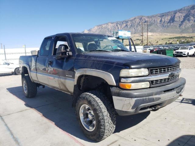 1GCGK29U4YE223358 - 2000 CHEVROLET SILVERADO K2500 BLUE photo 1