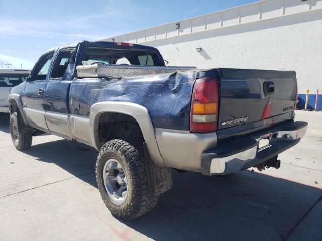 1GCGK29U4YE223358 - 2000 CHEVROLET SILVERADO K2500 BLUE photo 3