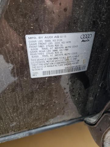 WA1DGBFE9DD012197 - 2013 AUDI Q7 PRESTIGE 棕色 照片 12
