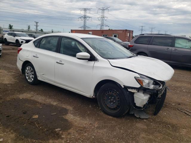 3N1AB7AP0HL715543 - 2017 NISSAN SENTRA S WHITE photo 4