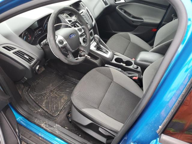 1FADP3F29EL368244 - 2014 FORD FOCUS SE BLUE photo 7