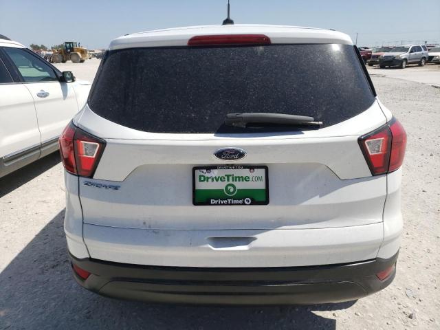 1FMCU0F79KUB26712 - 2019 FORD ESCAPE S WHITE photo 6