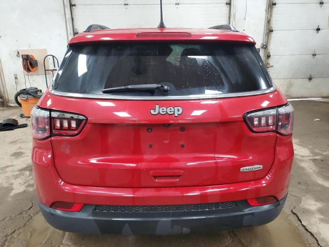 3C4NJCBB7JT105769 - 2018 JEEP COMPASS LATITUDE RED photo 6