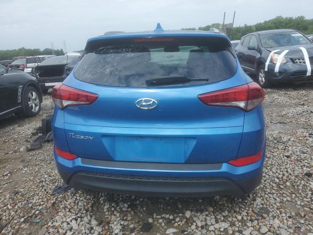 KM8J33A44HU442388 - 2017 HYUNDAI TUCSON LIMITED BLUE photo 6