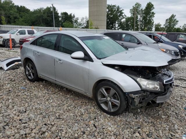 1G1PG5SC8C7249309 - 2012 CHEVROLET CRUZE LT SILVER photo 4