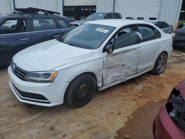 3VW2K7AJXFM350791 - 2015 VOLKSWAGEN JETTA BASE 白色 照片 1