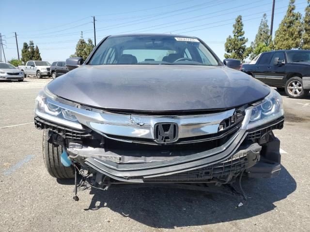 1HGCR2F75HA056087 - 2017 HONDA ACCORD EX GRAY photo 5