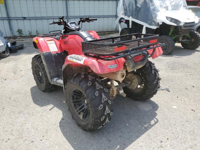 1HFTE40KXJ4404771 - 2018 HONDA TRX420 FM RED photo 3