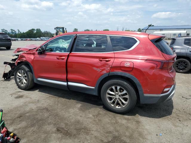 5NMS23AD4KH107254 - 2019 HYUNDAI SANTA FE SE RED photo 2