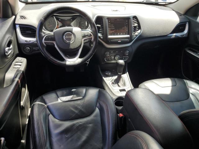 1C4PJMBS7EW170345 - 2014 JEEP CHEROKEE TRAILHAWK BLUE photo 8