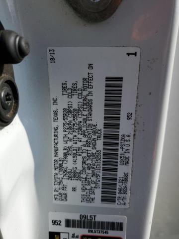 5TFGY5F11EX152565 - 2014 TOYOTA TUNDRA CREWMAX PLATINUM 白色 照片 13