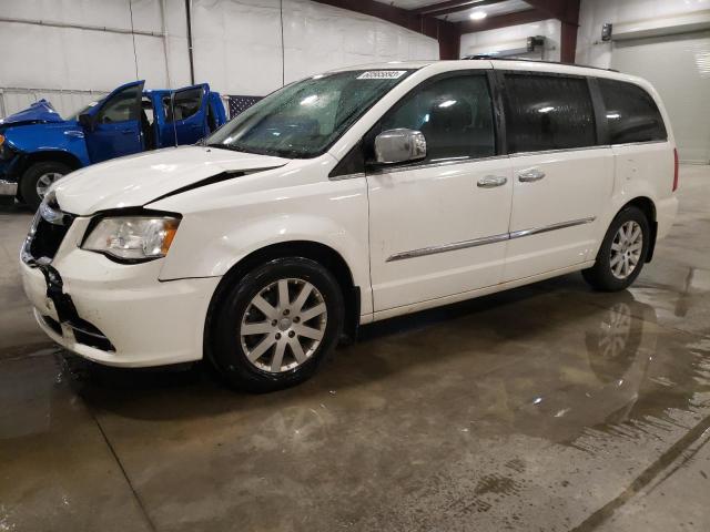 2C4RC1CG2CR229559 - 2012 CHRYSLER TOWN & COU TOURING L WHITE photo 1