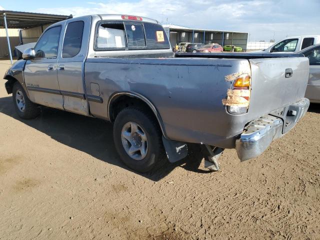 5TBRT34142S234234 - 2002 TOYOTA TUNDRA ACCESS CAB 银色 照片 2
