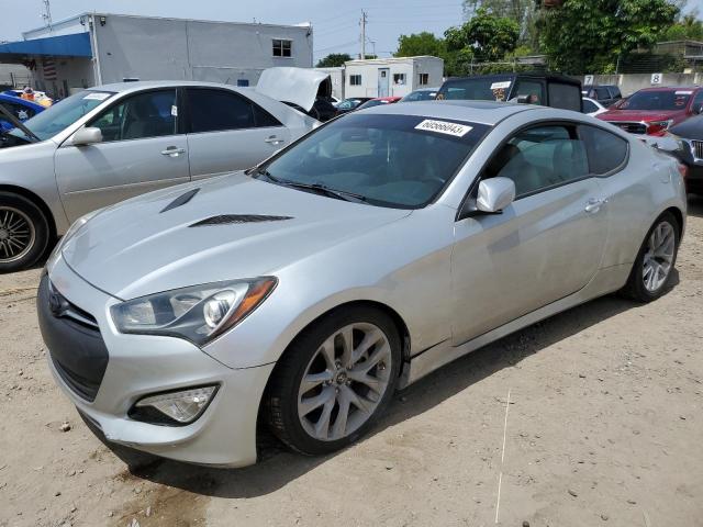 KMHHT6KDXDU092029 - 2013 HYUNDAI GENESIS CO 2.0T SILVER photo 1