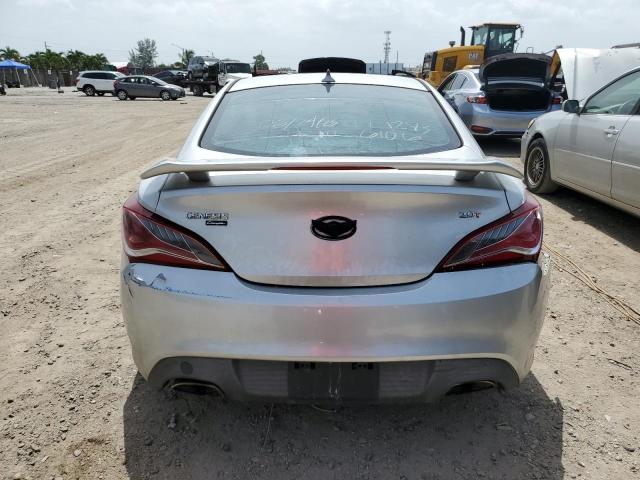 KMHHT6KDXDU092029 - 2013 HYUNDAI GENESIS CO 2.0T SILVER photo 6