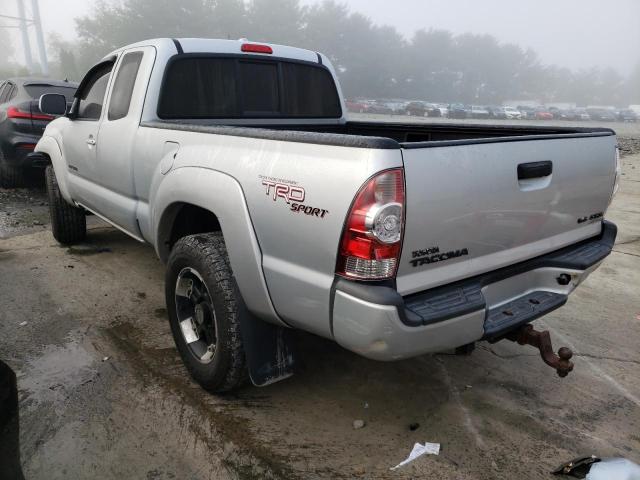 5TEUU42N79Z613414 - 2009 TOYOTA TACOMA ACCESS CAB Күміс фото 2