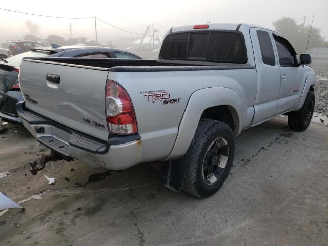 5TEUU42N79Z613414 - 2009 TOYOTA TACOMA ACCESS CAB SILVER photo 3