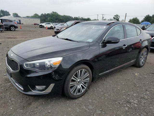 KNALN4D71E5156729 - 2014 KIA CADENZA PREMIUM BLACK photo 1