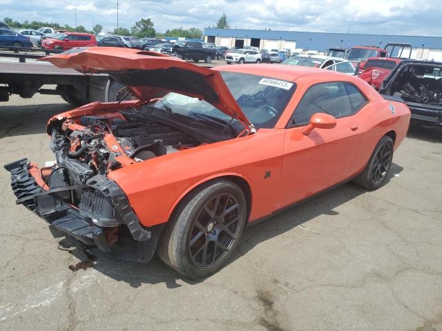 2C3CDZFJ1GH315955 - 2016 DODGE CHALLENGER R/T SCAT PACK ORANGE photo 1