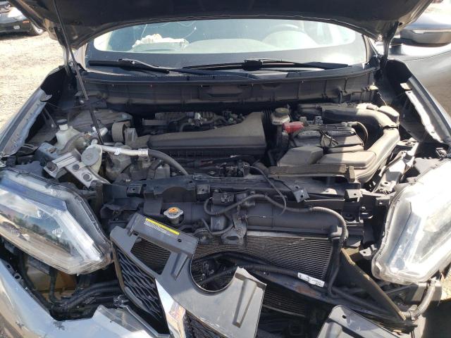 KNMAT2MV1FP547548 - 2015 NISSAN ROGUE S GRAY photo 11