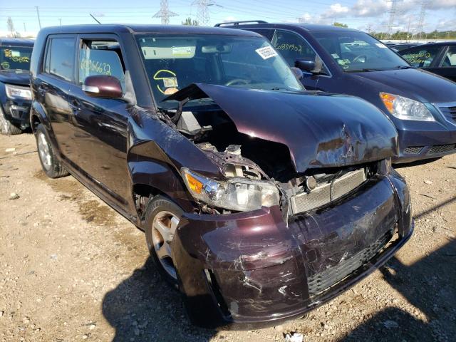 JTLKE50E881033874 - 2008 TOYOTA SCION XB 栗色 照片 1