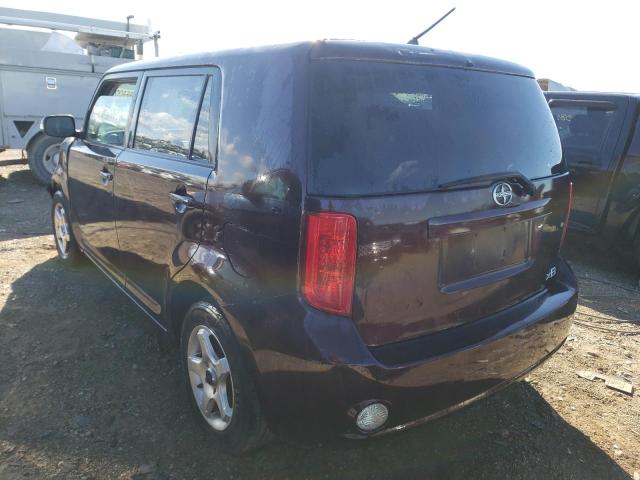 JTLKE50E881033874 - 2008 TOYOTA SCION XB 栗色 照片 3