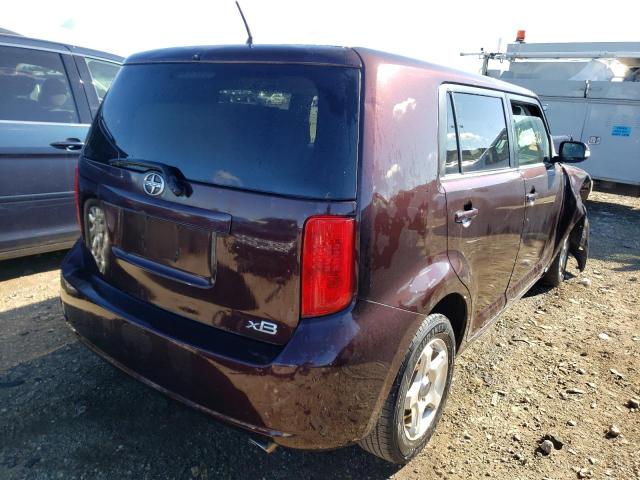 JTLKE50E881033874 - 2008 TOYOTA SCION XB 栗色 照片 4