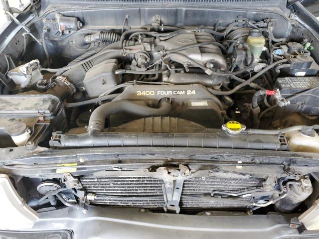 5TESN92NXYZ701423 - 2000 TOYOTA TACOMA XTRACAB PRERUNNER შავი ფოტო 11