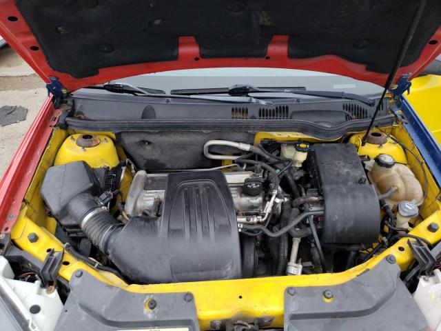 1G1AK12F657524640 - 2005 CHEVROLET COBALT YELLOW photo 11