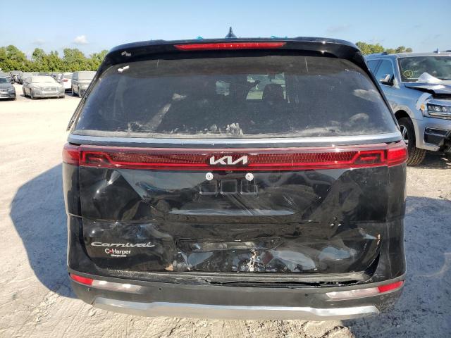 KNDNE5H36N6128623 - 2022 KIA CARNIVAL SX PRESTIGE BLACK photo 6