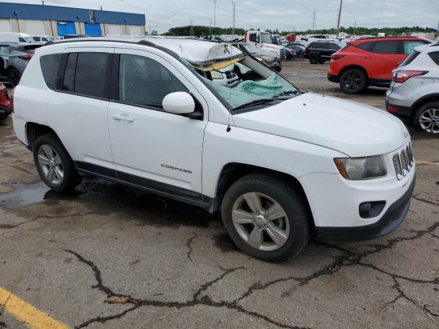 1C4NJCEA4ED645711 - 2014 JEEP COMPASS LATITUDE WHITE photo 4