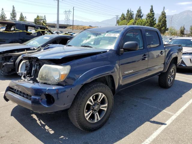 5TEJU62N86Z260871 - 2006 TOYOTA TACOMA DOUBLE CAB PRERUNNER BLUE photo 1