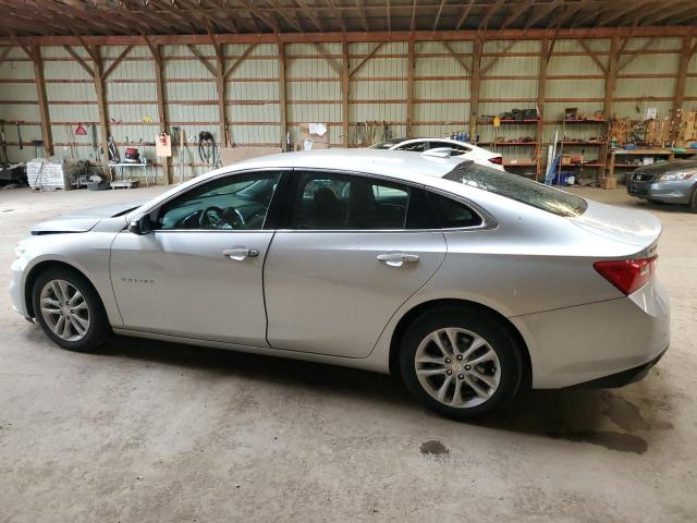 1G1ZF5SU7JF156028 - 2018 CHEVROLET MALIBU HYBRID SILVER photo 2