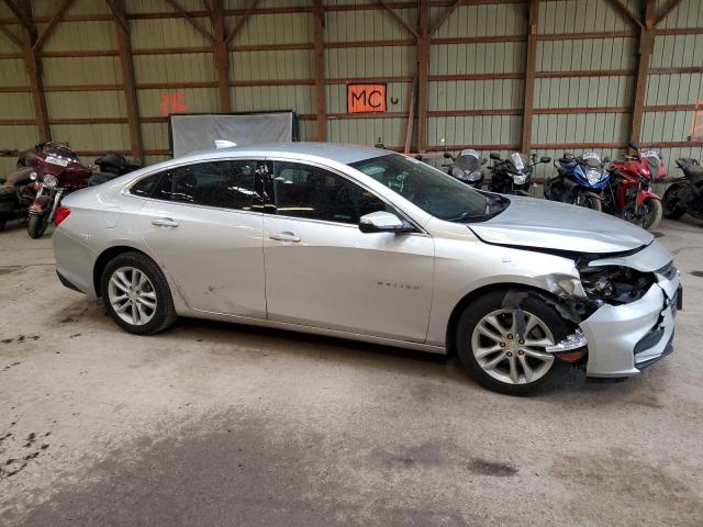 1G1ZF5SU7JF156028 - 2018 CHEVROLET MALIBU HYBRID SILVER photo 4