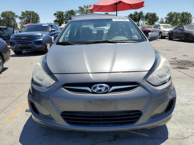 KMHCT4AE3DU367989 - 2013 HYUNDAI ACCENT GLS GRAY photo 5