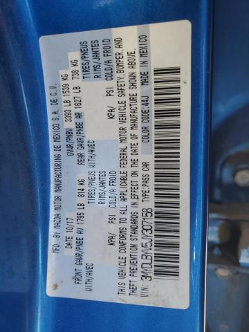 3MYDLBYV5JY307158 - 2018 TOYOTA YARIS IA Mavi foto 12