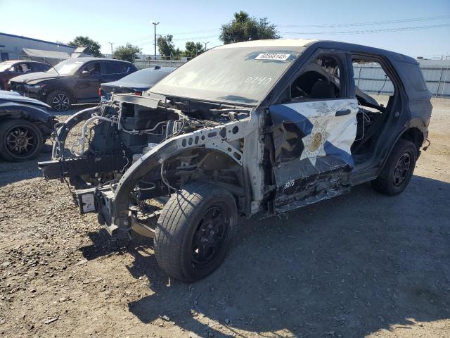 1FM5K8AB5LGD09159 - 2020 FORD EXPLORER POLICE INTERCEPTOR BLACK photo 1