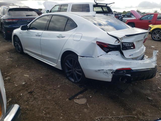 19UUB3F60JA004474 - 2018 ACURA TLX TECH+A WHITE photo 2