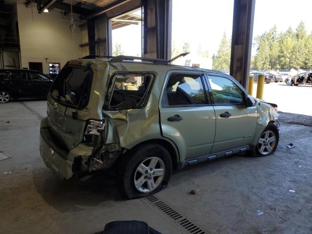 1FMCU49H48KD49790 - 2008 FORD ESCAPE HEV GREEN photo 3