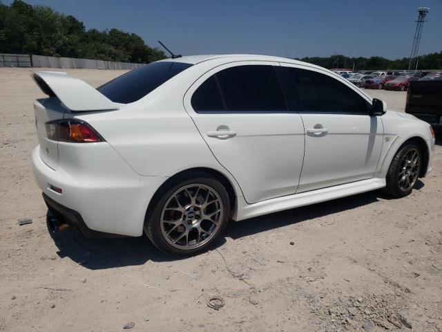 JA32W5FV9AU017542 - 2010 MITSUBISHI LANCER EVOLUTION MR WHITE photo 3