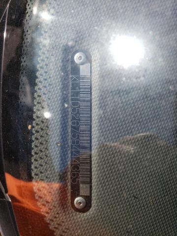 KL1TD52675B444365 - 2005 CHEVROLET AVEO BASE SILVER photo 12