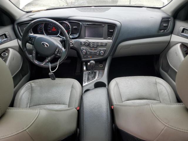 5XXGN4A71DG161190 - 2013 KIA OPTIMA EX SILVER photo 8