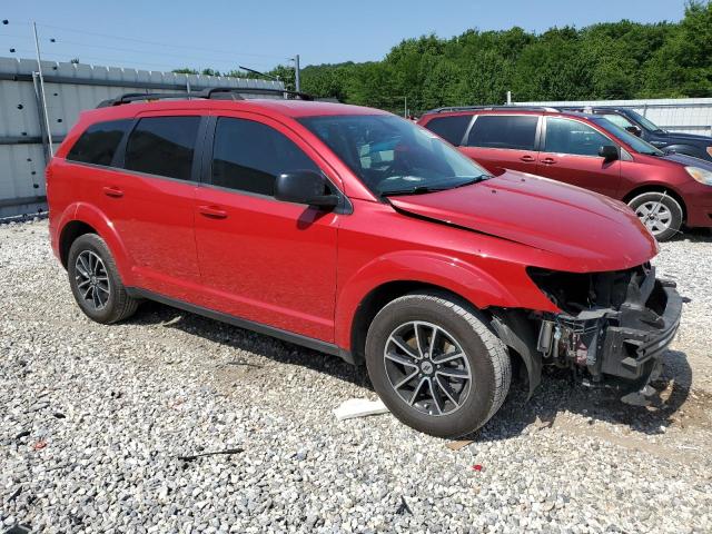 3C4PDCAB6JT490629 - 2018 DODGE JOURNEY SE RED photo 4