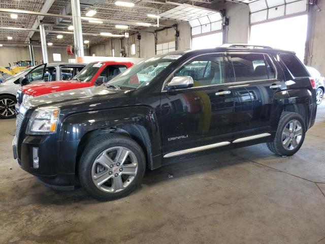 2GKALUEK8E6323843 - 2014 GMC TERRAIN DENALI BLACK photo 1